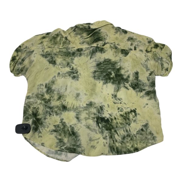 Top Short Sleeve By Zara In Green, Size: M Supply