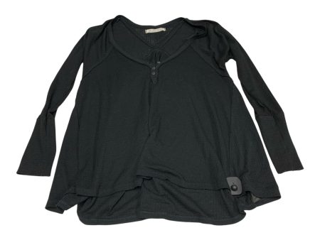 Top Long Sleeve Basic By We The Free In Black, Size: S on Sale