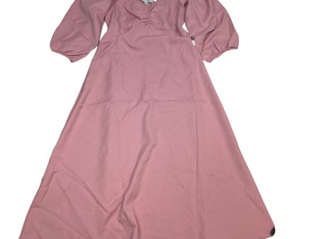 Dress Casual Midi By Velvet Torch In Pink, Size: M For Sale