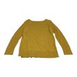 Top Long Sleeve By Loft In Yellow, Size: L For Sale