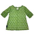 Top Short Sleeve Designer By Lilly Pulitzer In Cream & Green, Size: S Online Hot Sale