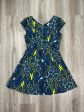 Blue Dress Casual Short Tracy Reese, Size Petite   Xs Supply