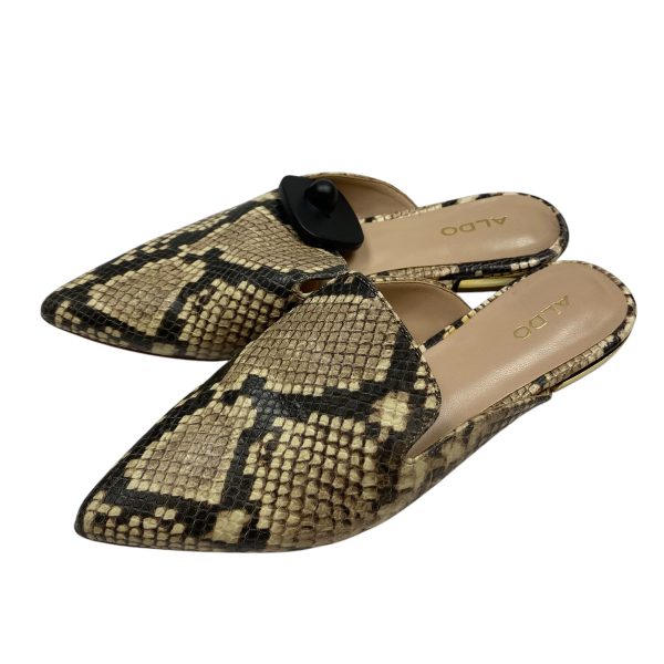 Shoes Flats By Aldo In Snakeskin Print, Size: 7.5 For Discount