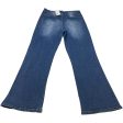 Jeans Boot Cut By Affix In Blue Denim, Size: M Online Sale