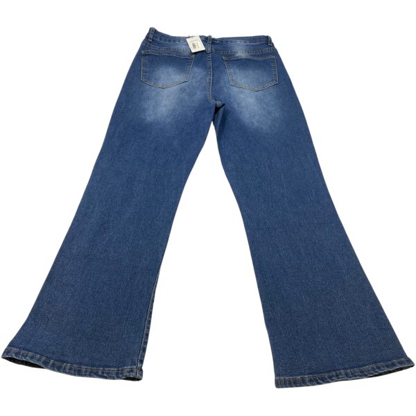 Jeans Boot Cut By Affix In Blue Denim, Size: M Online Sale