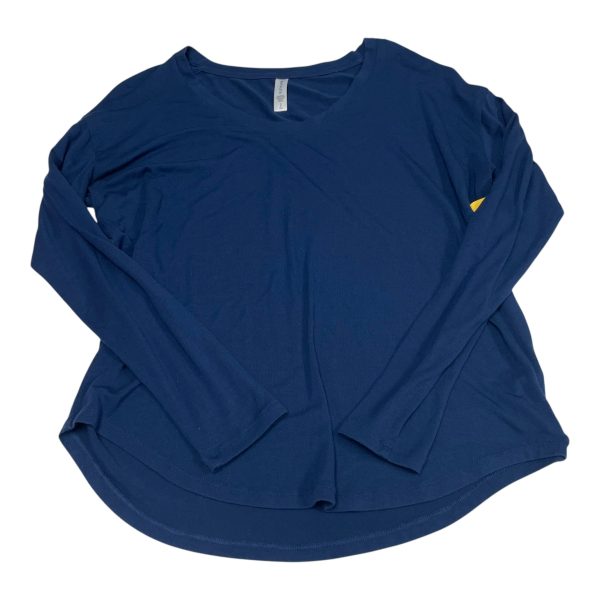 Athletic Top Long Sleeve Crewneck By Athleta In Blue, Size: S Online Sale