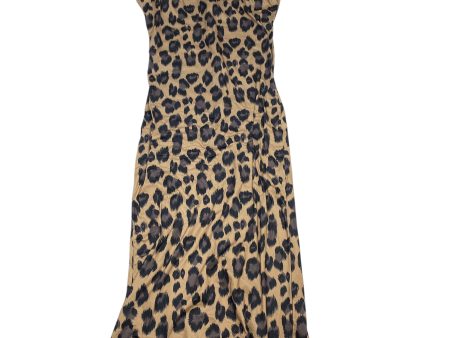 Dress Casual Midi By Shein In Animal Print, Size: L For Discount