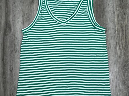 Striped Pattern Tank Top Loft, Size Xl Online now