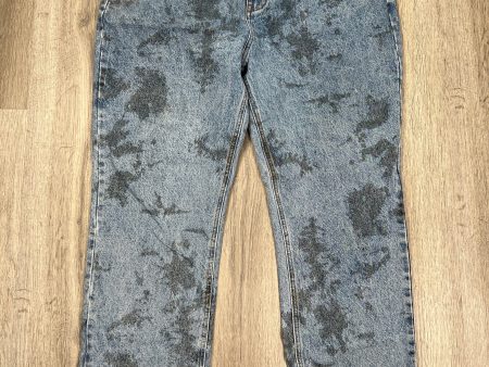 Blue Denim Jeans Boot Cut HOMME + FEMME, Size 42 Online