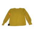 Top Long Sleeve By Premise In Yellow, Size: L For Cheap