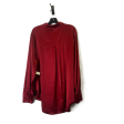 Top Long Sleeve By Langenis In Red, Size: 24 on Sale