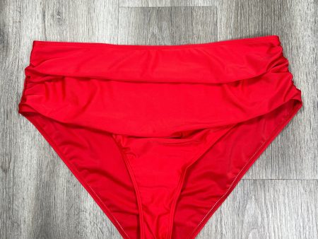 Red Swimsuit Bottom Shein, Size 3x Sale