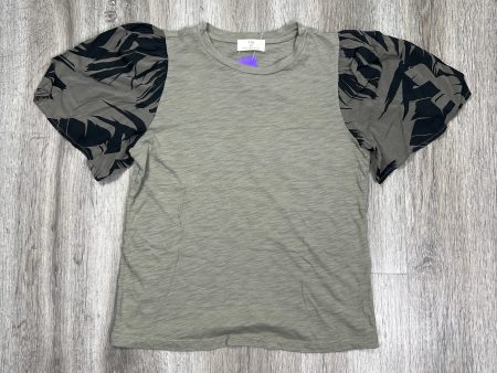 Green Top Short Sleeve T.la, Size Xs on Sale