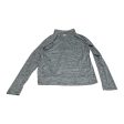 Athletic Top Long Sleeve Collar By Under Armour In Grey, Size: Xl Online