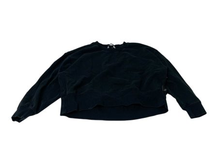 Athletic Sweatshirt Crewneck By Joy Lab In Black, Size: Xl Hot on Sale