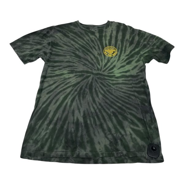 Top Short Sleeve Basic By Vans In Green, Size: M Fashion