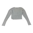 Top Long Sleeve By Pink Rose In Grey, Size: S Fashion