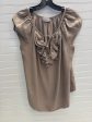 Top Short Sleeve By Alice Trixie In Taupe, Size: M Cheap