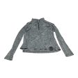 Athletic Top Long Sleeve Collar By Under Armour In Grey, Size: Xl Online