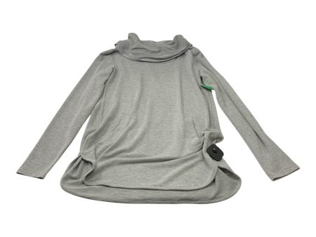 Top Long Sleeve By Cable And Gauge In Grey, Size: M on Sale