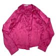 Top Long Sleeve By Iris In Pink, Size: M For Cheap