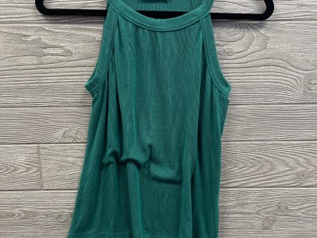 Top Sleeveless By Clothes Mentor In Green, Size: L Online Hot Sale