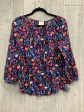 Top Long Sleeve By St Johns Bay In Floral Print, Size: L For Discount