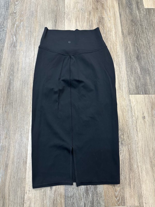 Athletic Skirt By Lululemon In Black, Size: 6 For Discount