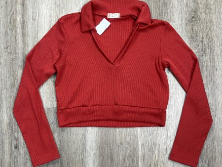 Red Top Long Sleeve Altard State, Size M Online