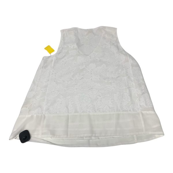 Top Sleeveless By Everly In White, Size: L Online