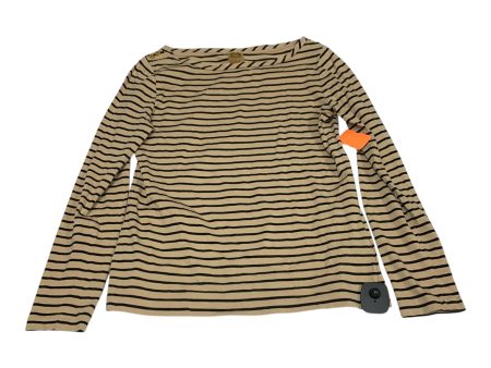 Top Long Sleeve By Anne Klein In Striped Pattern, Size: S Sale