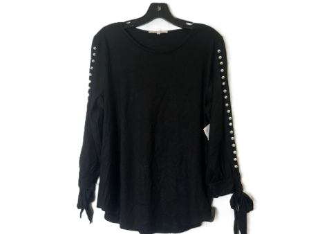 Top Long Sleeve By Clothes Mentor In Black, Size: L Online Sale