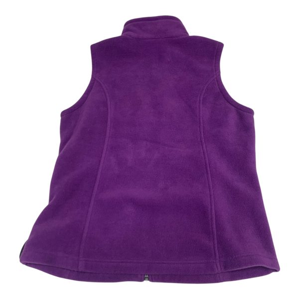 Vest Fleece By Columbia In Purple, Size: M Fashion