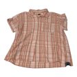 Top Short Sleeve By Universal Thread In Peach, Size: M Hot on Sale