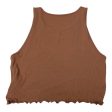 Top Sleeveless By American Eagle In Brown, Size: M For Cheap