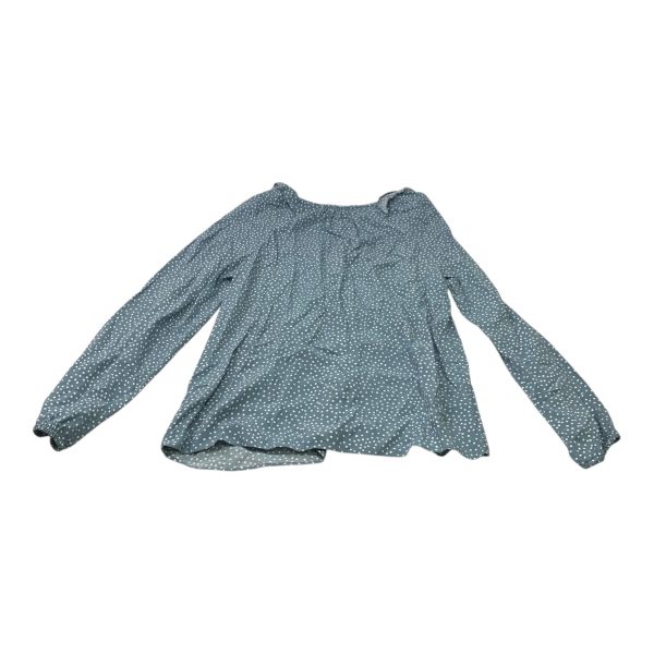 Top Long Sleeve By Loft In Polkadot Pattern, Size: M Online Hot Sale