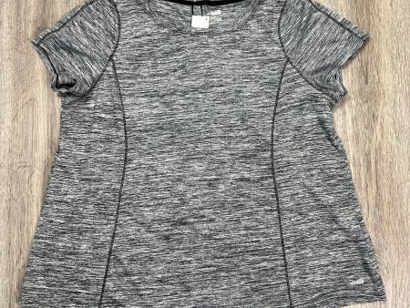 Athletic Top Short Sleeve By Avia In Grey, Size: Xxl For Sale