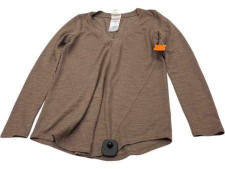 Top Long Sleeve By Clothes Mentor In Brown, Size: Xs Sale