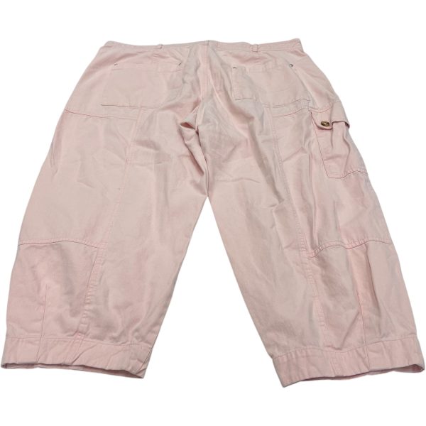 Jeans Cropped By Anthropologie In Pink, Size: 16 Cheap