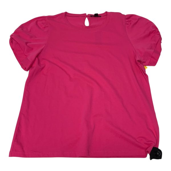 Top Short Sleeve By J. Crew In Pink, Size: M on Sale