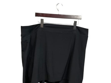 Athletic Skort By Athleta In Black, Size: 2x Online now