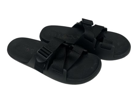 Sandals Flats By Chacos In Black, Size: 8 Online now