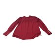 Top Long Sleeve By Loft In Red, Size: Xs Sale