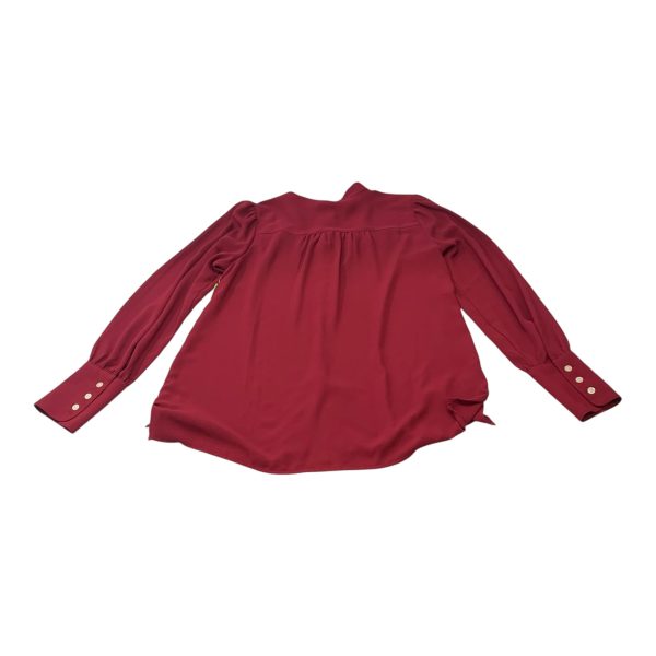 Top Long Sleeve By Loft In Red, Size: Xs Sale