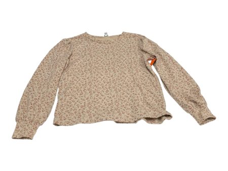 Top Long Sleeve By J. Crew In Brown, Size: S Discount