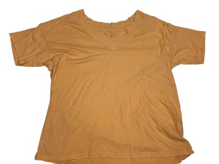 Top Short Sleeve Basic By Aerie In Orange, Size: S Discount