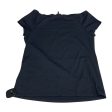 Top Short Sleeve By Clothes Mentor In Black, Size: 2 Fashion