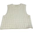 Vest Sweater By By Together In White, Size: S Supply