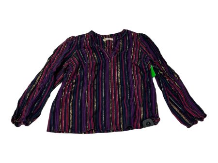 Top Long Sleeve By Marine Layer In Purple, Size: S Hot on Sale