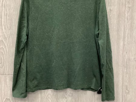 Top Long Sleeve By Sonoma In Green, Size: L Online